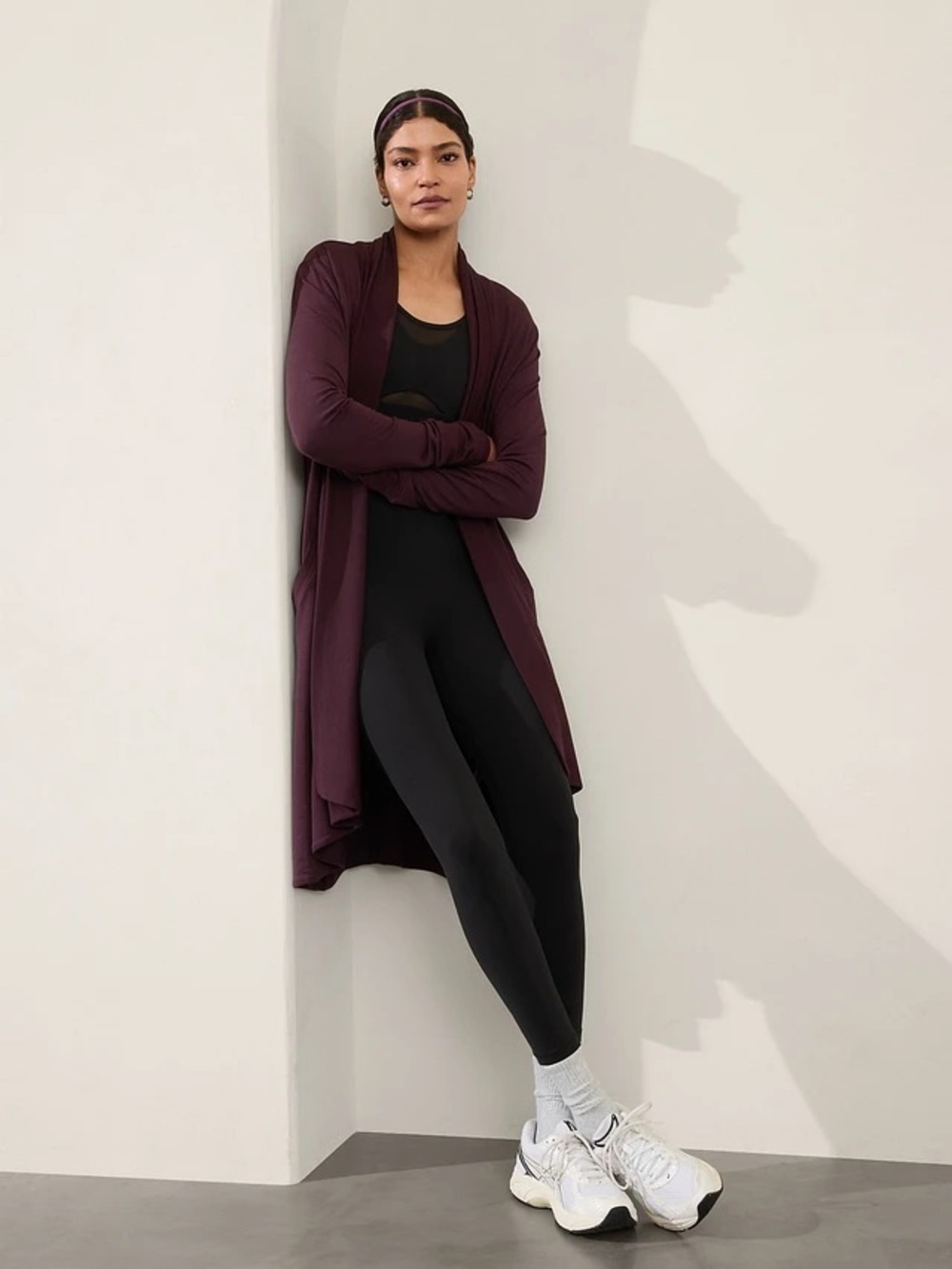 Athleta Pranayama Long Wrap, M/L - Picture 2 of 11